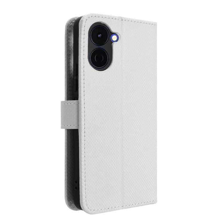 Diamond Texture Leather Phone Case, For Tenco Spark Go 3, For Tecno Spark Slim, For Tecno Spark 40C, For Tecno Pova 7 Pro 5G