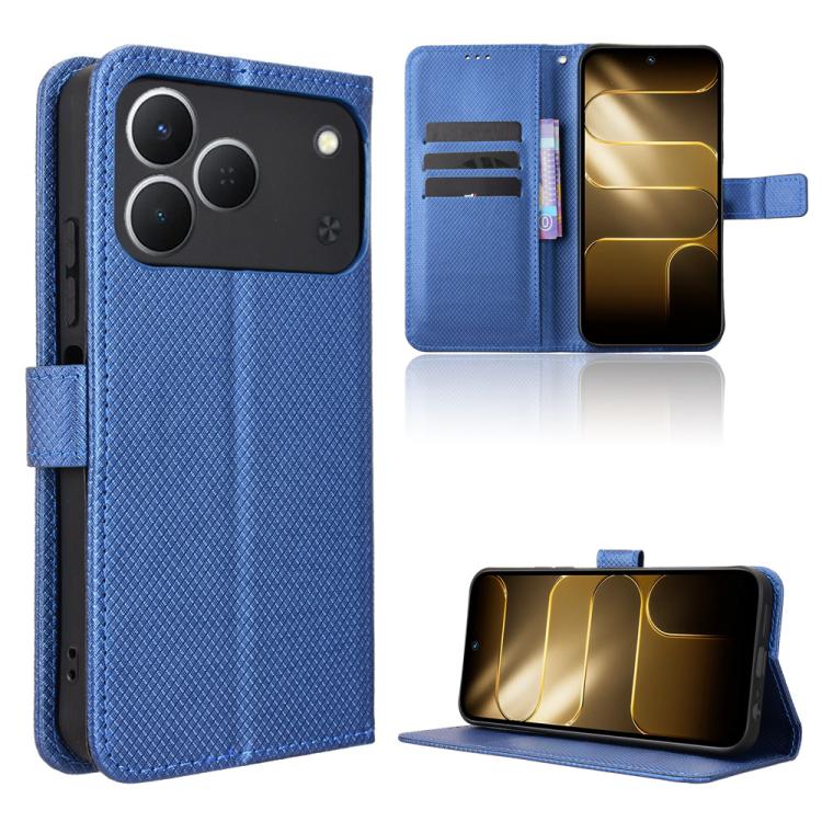 Diamond Texture Leather Phone Case, For Tecno Camon 50 4G, For Tenco Spark Go 3, For Tecno Spark Slim, For Tecno Spark 40C
