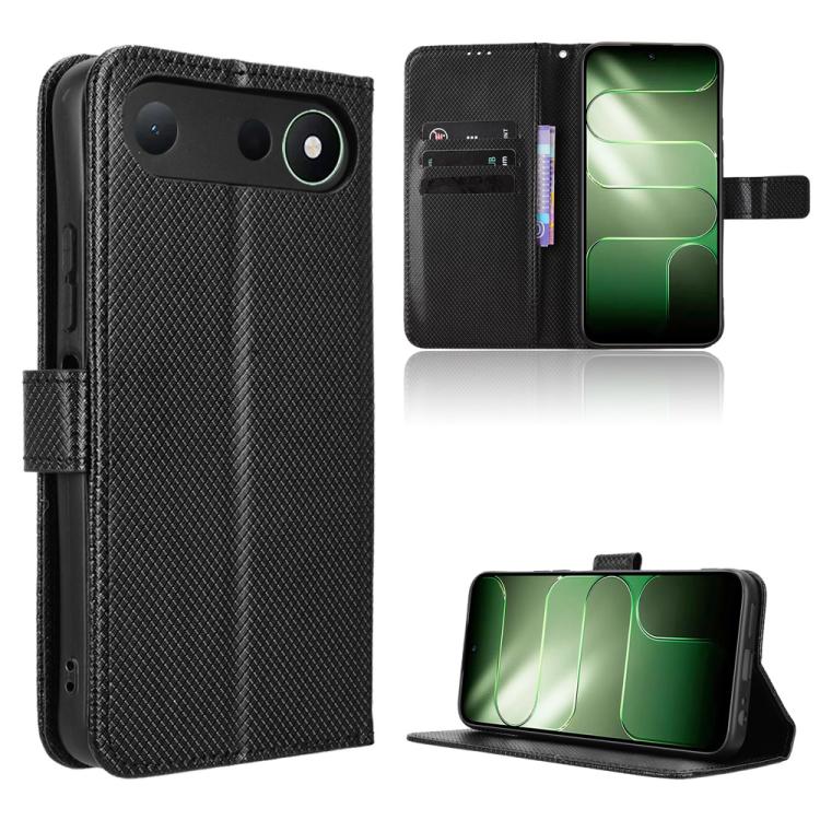 Diamond Texture Leather Phone Case, For Tecno Camon 50 4G, For Tenco Spark Go 3, For Tecno Spark Slim, For Tecno Spark 40C