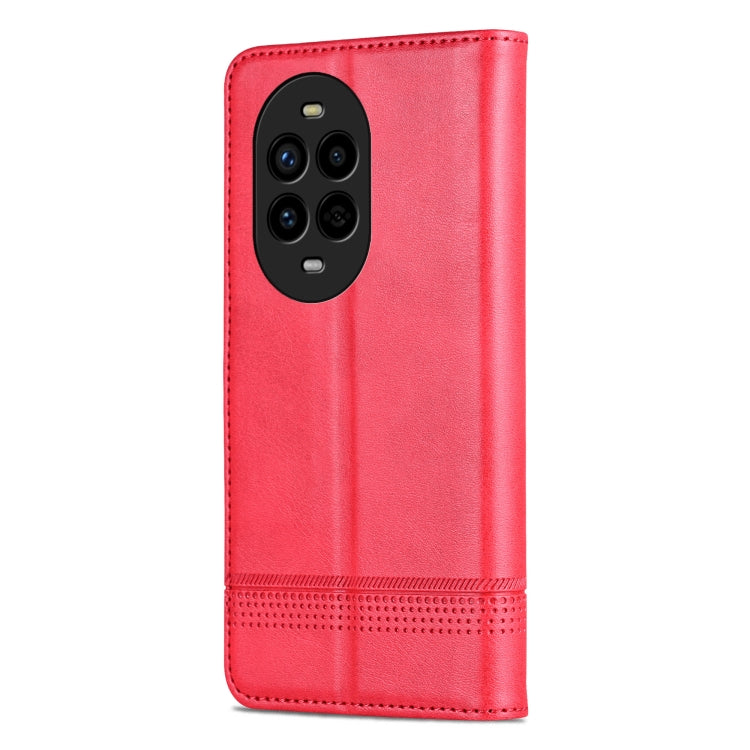 For Huawei nova 13 Pro AZNS Magnetic Calf Texture Flip Leather Phone Case(Red)