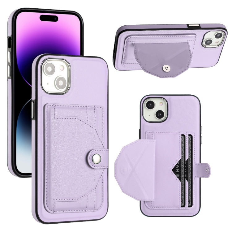 Shockproof Leather Phone Case with Card Holder, For iPhone 14, For iPhone 15 Pro Max, For iPhone 15 Pro, For iPhone 14 Plus