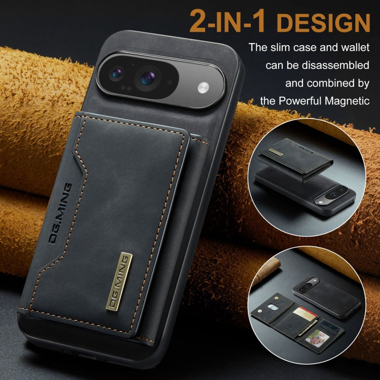 DG.MING M2 Series 3-Fold Multi Card Bag + Magnetic Phone Case, For Google Pixel 9 / 9 Pro, For Google Pixel 8a, For Google Pixel 7a, For Google Pixel 6