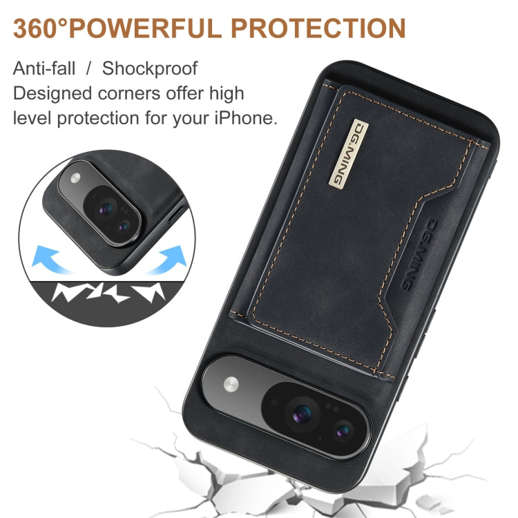 DG.MING M2 Series 3-Fold Multi Card Bag + Magnetic Phone Case, For Google Pixel 9 / 9 Pro, For Google Pixel 8a, For Google Pixel 7a, For Google Pixel 6