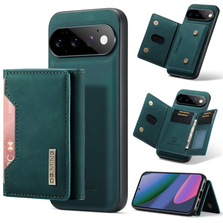 DG.MING M2 Series 3-Fold Multi Card Bag + Magnetic Phone Case, For Google Pixel 11 Pro XL, For Google Pixel 11, For Google Pixel 11 Pro, For Google Pixel 10a