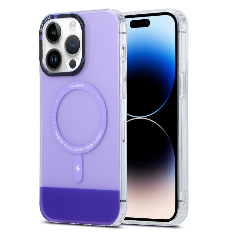 PC + TPU IMD MagSafe Magnetic Phone Case, For iPhone 15 Pro Max, For iPhone 15 Pro, For iPhone 15 Plus, For iPhone 15