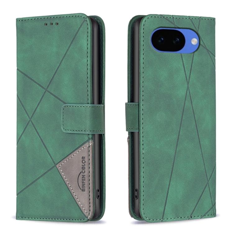 Magnetic Buckle Rhombus Texture Leather Phone Case, For Google Pixel 11a, For Google Pixel 11 / 11 Pro, For Google Pixel 10a, For Google Pixel 9A