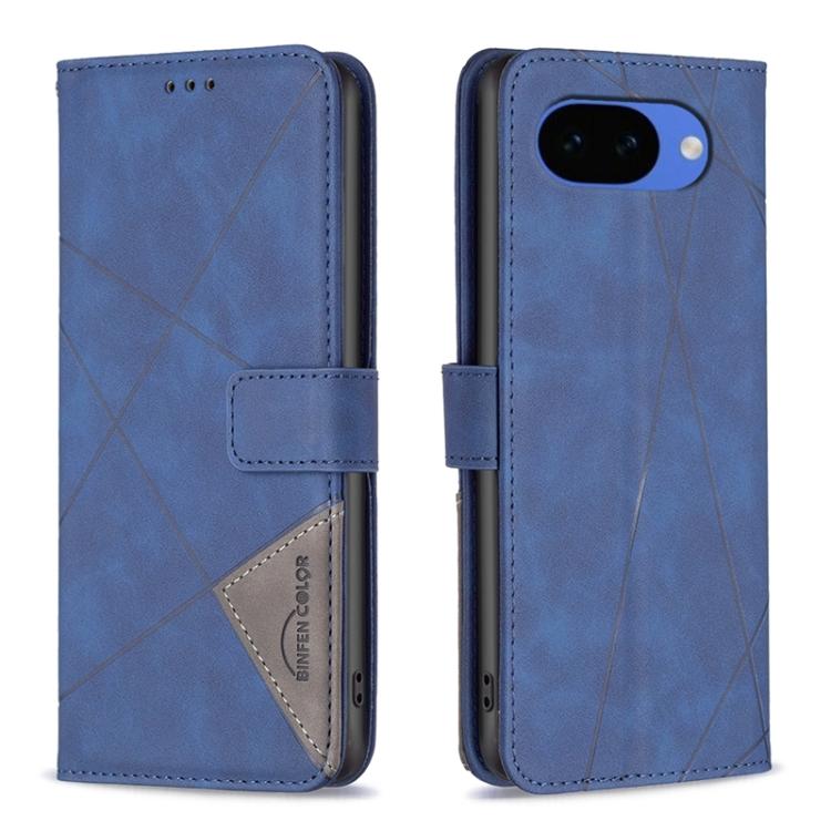 Magnetic Buckle Rhombus Texture Leather Phone Case, For Google Pixel 11a, For Google Pixel 11 / 11 Pro, For Google Pixel 10a, For Google Pixel 9A