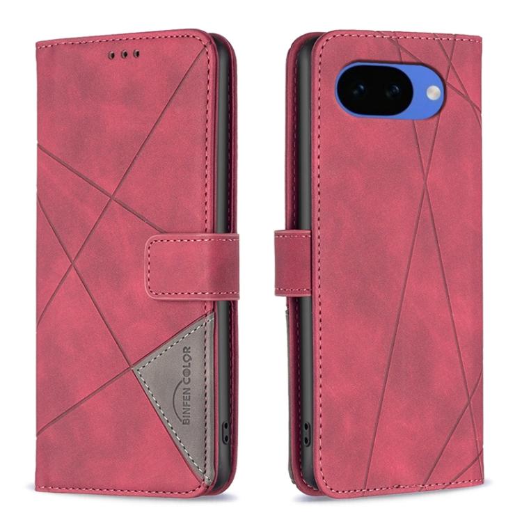 Magnetic Buckle Rhombus Texture Leather Phone Case, For Google Pixel 11a, For Google Pixel 11 / 11 Pro, For Google Pixel 10a, For Google Pixel 9A