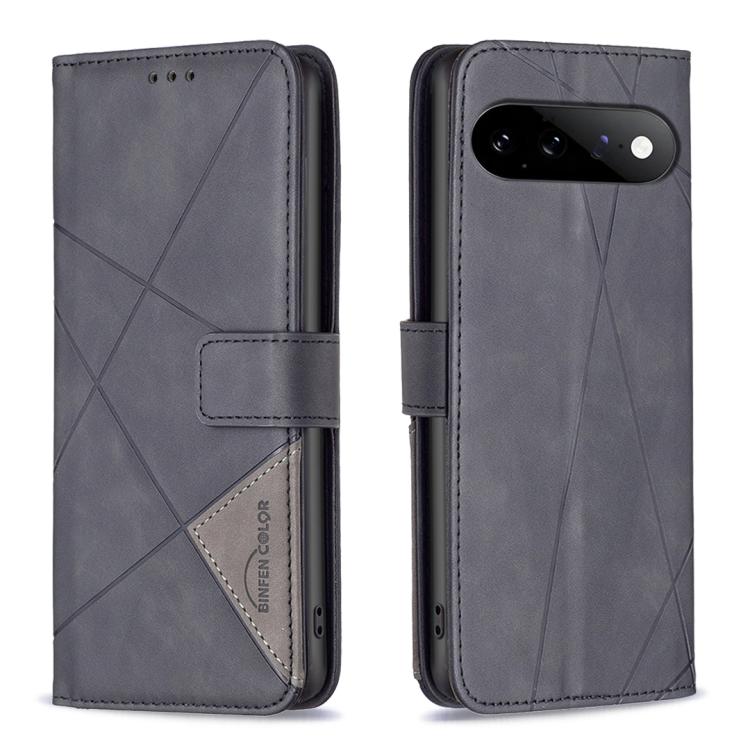 Magnetic Buckle Rhombus Texture Leather Phone Case, For Google Pixel 11a, For Google Pixel 11 / 11 Pro, For Google Pixel 10a, For Google Pixel 9A