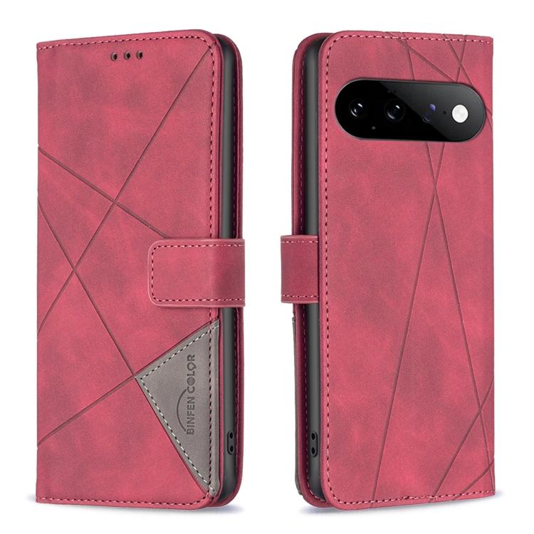 Magnetic Buckle Rhombus Texture Leather Phone Case, For Google Pixel 11a, For Google Pixel 11 / 11 Pro, For Google Pixel 10a, For Google Pixel 9A