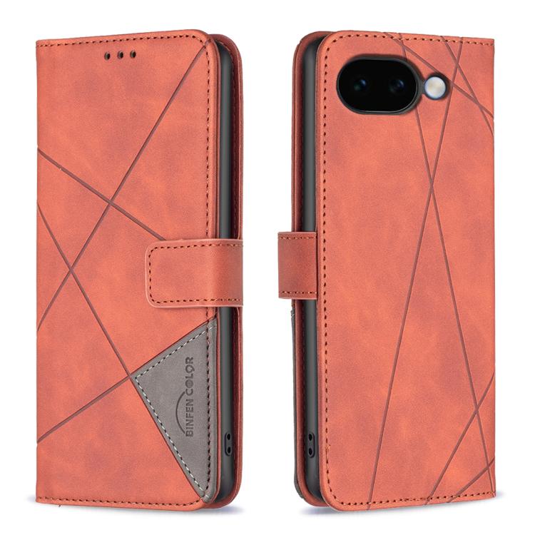 Magnetic Buckle Rhombus Texture Leather Phone Case, For Google Pixel 11a, For Google Pixel 11 / 11 Pro, For Google Pixel 10a, For Google Pixel 9A