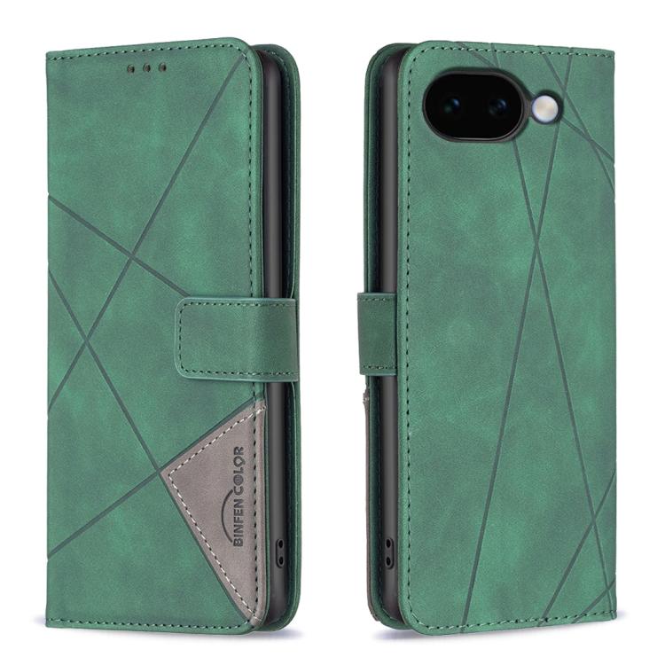 Magnetic Buckle Rhombus Texture Leather Phone Case, For Google Pixel 11a, For Google Pixel 11 / 11 Pro, For Google Pixel 10a, For Google Pixel 9A