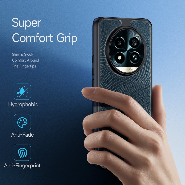 For Realme 13 Pro / 13 Pro+ DUX DUCIS Aimo Series TPU + PC Frosted Feel Phone Case(Black)