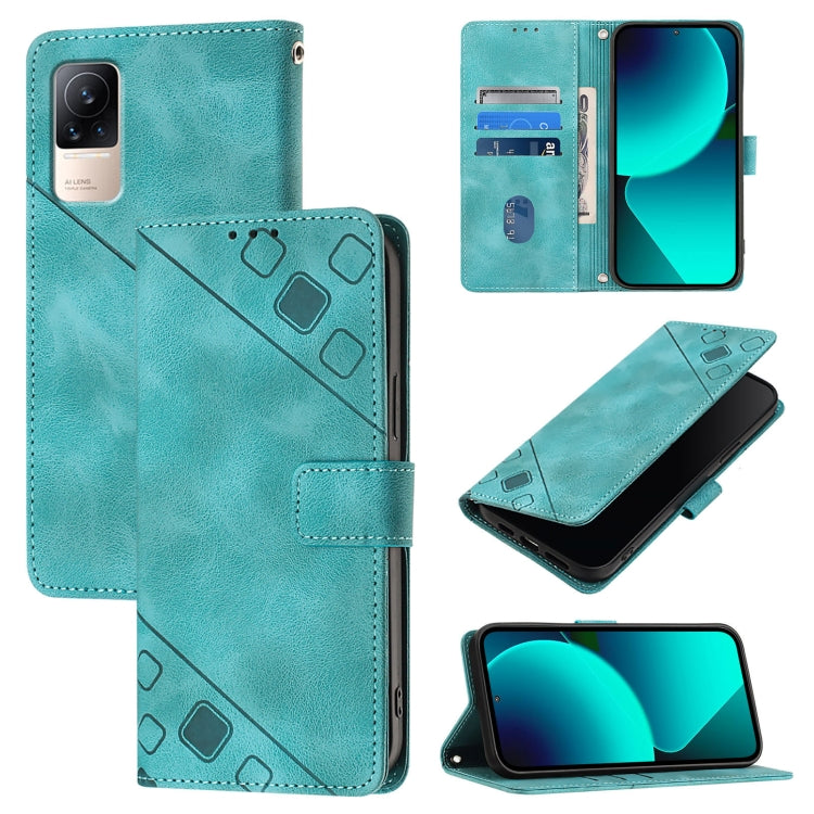 Skin Feel Embossed Leather Phone Case, For Xiaomi Civi 1S, For Xiaomi Poco M4 Pro 5G / Redmi Note 11S 5G, For Xiaomi Poco M2 Pro / Redmi Note 10 Lite, For Xiaomi 11T / 11T Pro