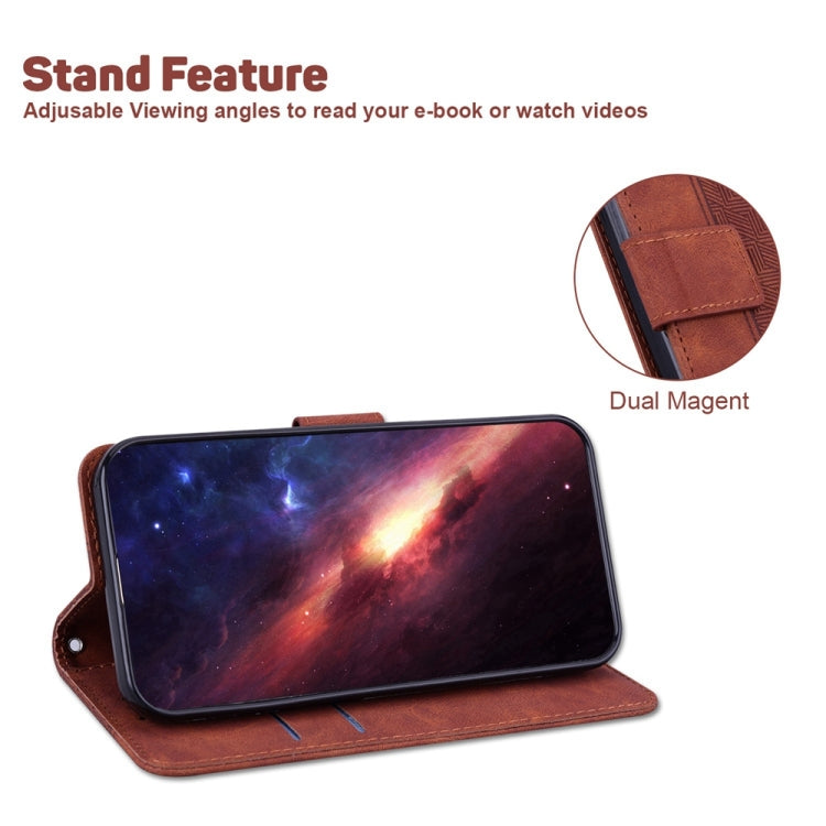 Geometric Embossed Leather Phone Case, For Infinix Note 30i, For Infinix Note 30 Pro, For Infinix Note 30, For Infinix Note 30 VIP
