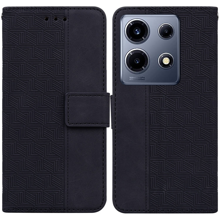 Geometric Embossed Leather Phone Case, For Infinix Note 30i, For Infinix Note 30 Pro, For Infinix Note 30, For Infinix Note 30 VIP