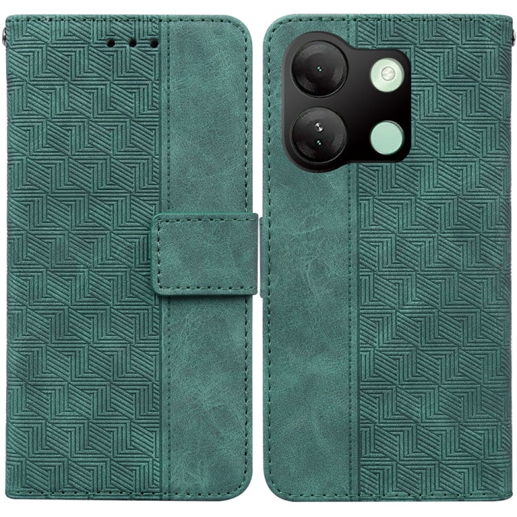 Geometric Embossed Leather Phone Case, For Infinix Note 40 4G, For Infinix Hot 40 / 40 Pro, For Infinix Smart 7 India / 7 Plus, For Infinix Smart 7 HD