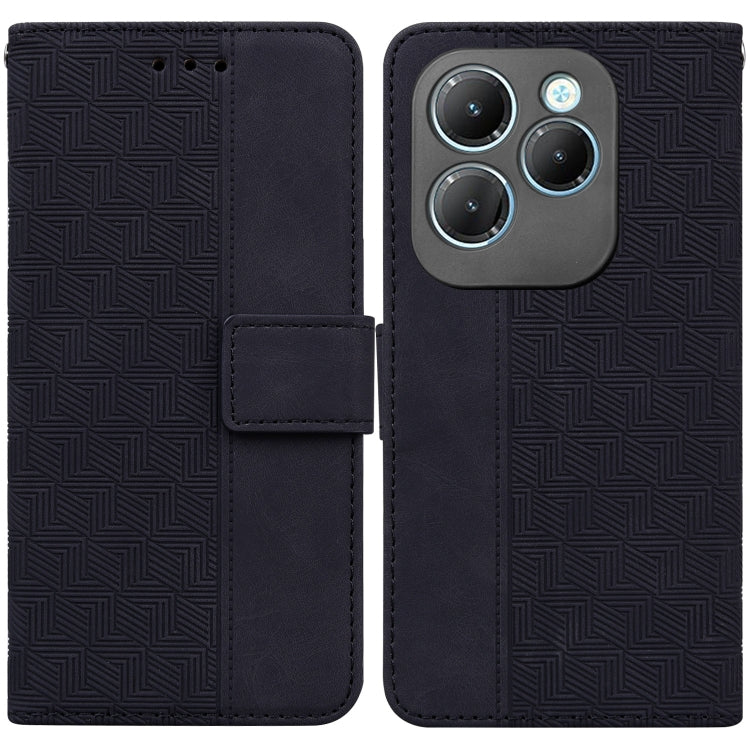 Geometric Embossed Leather Phone Case, For Infinix Note 40 4G, For Infinix Hot 40 / 40 Pro, For Infinix Smart 7 India / 7 Plus, For Infinix Smart 7 HD