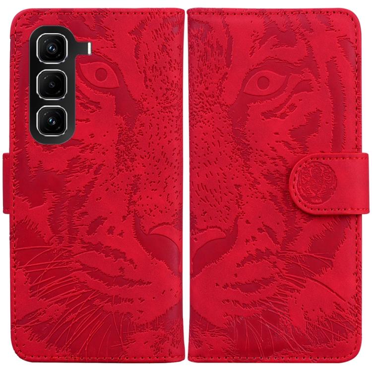 Tiger Embossing Pattern Flip Leather Phone Case, For Infinix Hot 50 Pro+ 4G, For Infinix Hot 50 4G, For Infinix Hot 50 5G, For Infinix Zero 40 4G / 5G