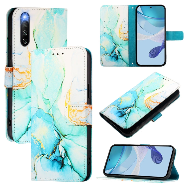 PT003 Marble Pattern Flip Leather Phone Case, For Sony Xperia 1 V, For Sony Xperia 10 V, For Sony Xperia 10 IV