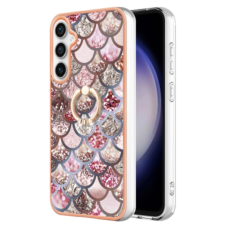Electroplating IMD TPU Phone Case with Ring, For Samsung Galaxy A05s, For Samsung Galaxy A25 5G, For Samsung Galaxy S23 FE 5G, For Samsung Galaxy A24 4G