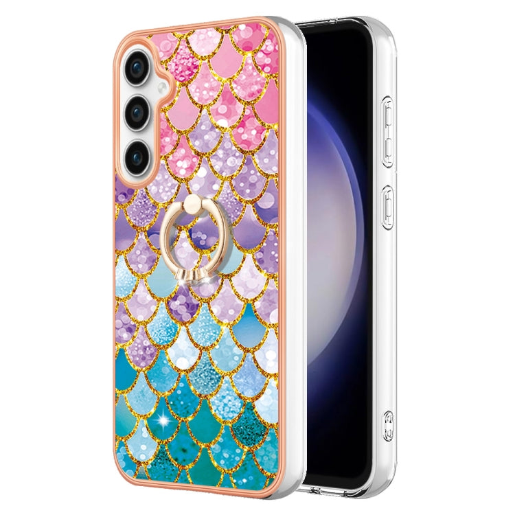 Electroplating IMD TPU Phone Case with Ring, For Samsung Galaxy A05s, For Samsung Galaxy A25 5G, For Samsung Galaxy S23 FE 5G, For Samsung Galaxy A24 4G
