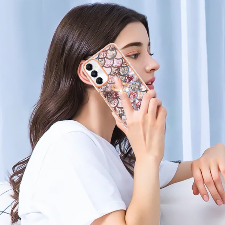 Electroplating IMD TPU Phone Case with Ring, For Samsung Galaxy A05s, For Samsung Galaxy A25 5G, For Samsung Galaxy S23 FE 5G, For Samsung Galaxy A24 4G