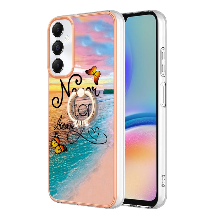 Electroplating IMD TPU Phone Case with Ring, For Samsung Galaxy A05s, For Samsung Galaxy A25 5G, For Samsung Galaxy S23 FE 5G, For Samsung Galaxy A24 4G