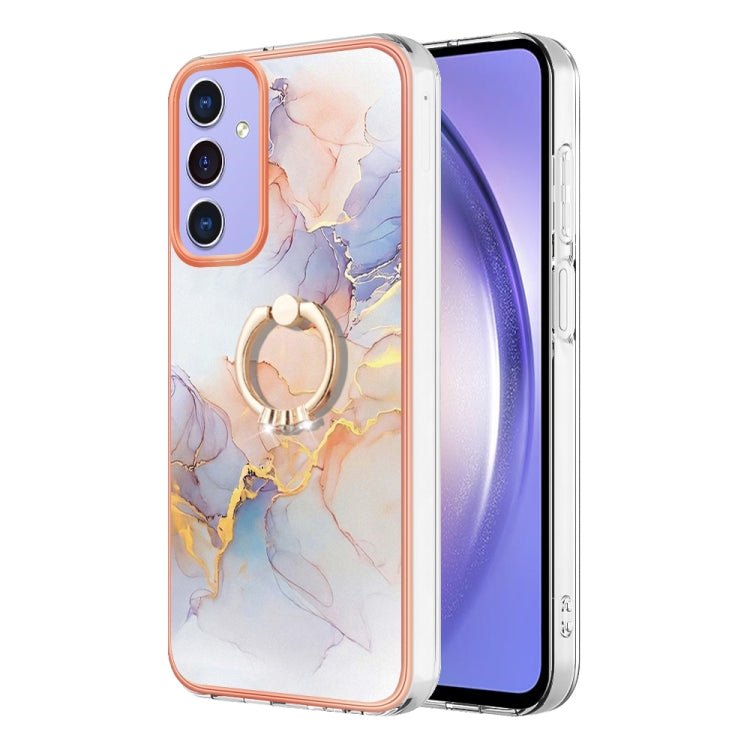 Electroplating IMD TPU Phone Case with Ring, For Samsung Galaxy A55 5G, For Samsung Galaxy A35 5G, For Samsung Galaxy A15 5G, For Samsung Galaxy A05