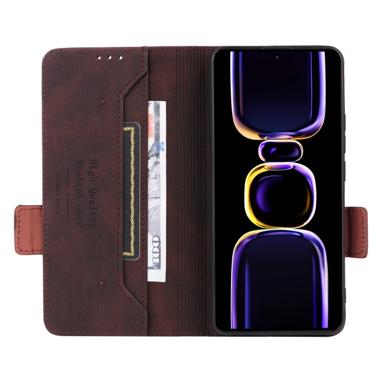 Magnetic Clasp Leather Phone Case, For Xiaomi Poco F5 Pro / Redmi K60, For Xiaomi Redmi Note 12S 4G, For Xiaomi Redmi Note 12 4G