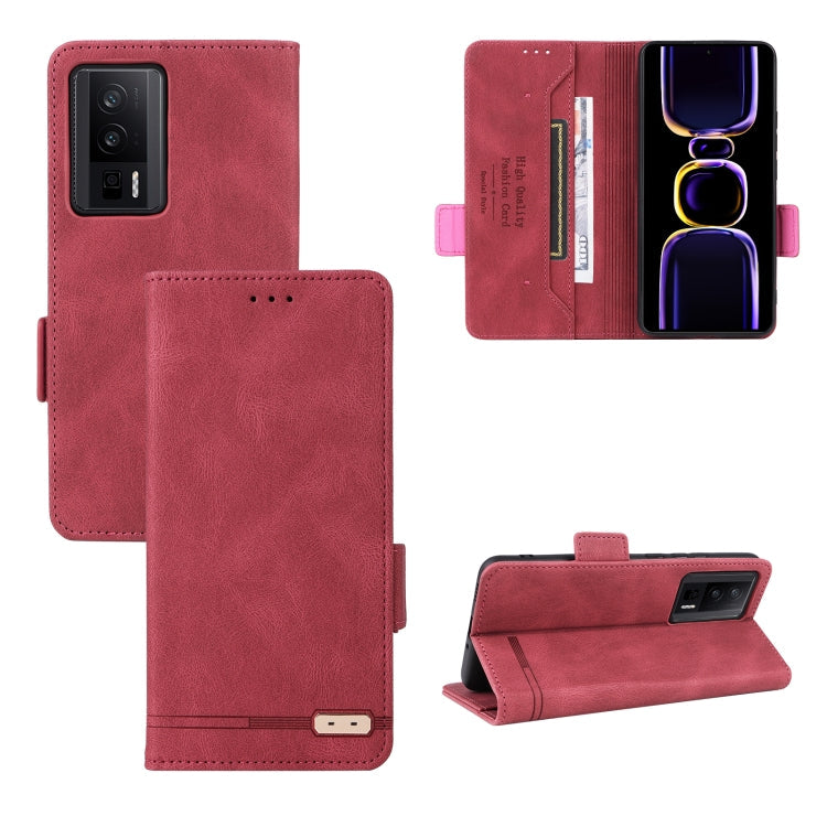 Magnetic Clasp Leather Phone Case, For Xiaomi Poco F5 Pro / Redmi K60, For Xiaomi Redmi Note 12S 4G, For Xiaomi Redmi Note 12 4G