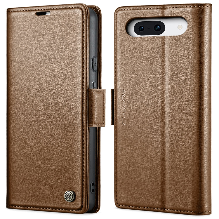 CaseMe 023 Butterfly Buckle Litchi Texture RFID Anti-theft Leather Phone Case, For Google Pixel 10 Pro XL / 9 Pro XL, For Google Pixel 10 / 10 Pro / 9, For Google Pixel 8a, For Google Pixel 8 Pro