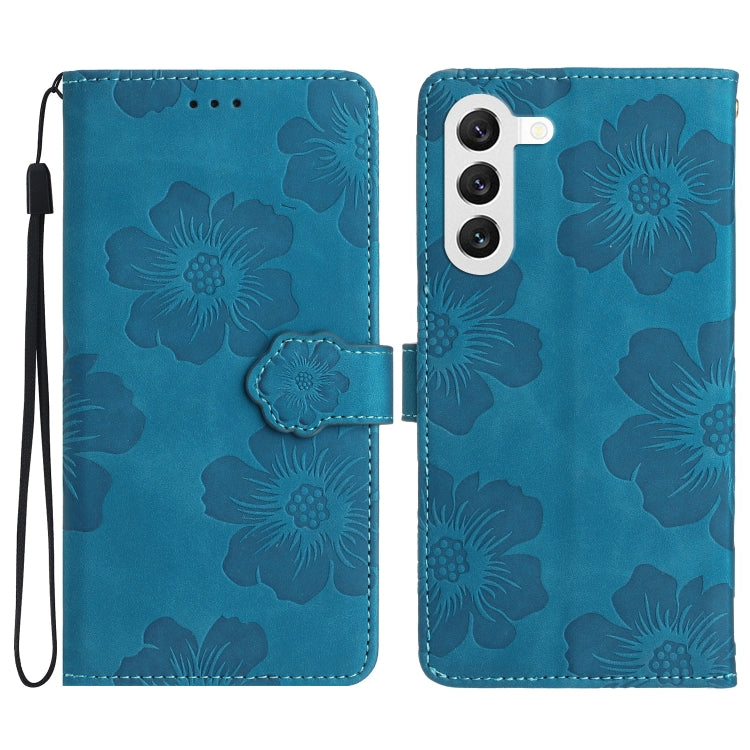 Flower Embossing Pattern Leather Phone Case, For Samsung Galaxy S23 5G, For Samsung Galaxy S23 Ultra 5G, For Samsung Galaxy S22 5G, For Samsung Galaxy S22+ 5G