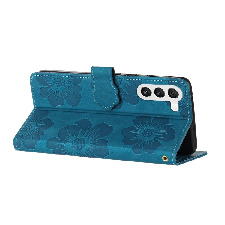 Flower Embossing Pattern Leather Phone Case, For Samsung Galaxy S23 5G, For Samsung Galaxy S23 Ultra 5G, For Samsung Galaxy S22 5G, For Samsung Galaxy S22+ 5G