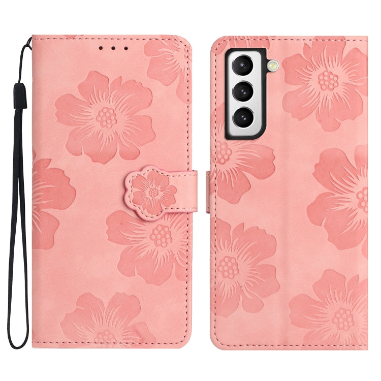 Flower Embossing Pattern Leather Phone Case, For Samsung Galaxy S21 FE 5G, For Samsung Galaxy S20, For Samsung Galaxy S20+, For Samsung Galaxy S20 Ultra