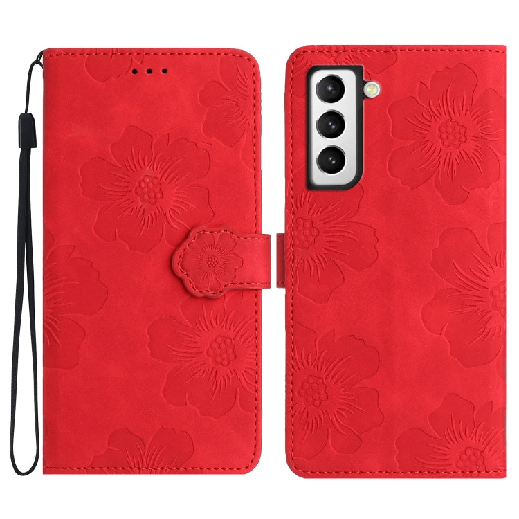 Flower Embossing Pattern Leather Phone Case, For Samsung Galaxy S21 FE 5G, For Samsung Galaxy S20, For Samsung Galaxy S20+, For Samsung Galaxy S20 Ultra
