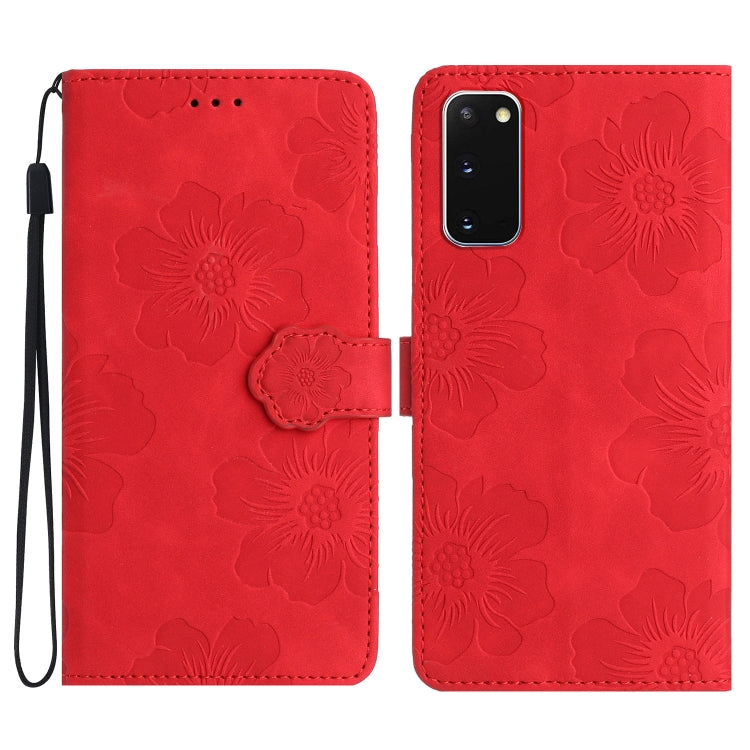 Flower Embossing Pattern Leather Phone Case, For Samsung Galaxy S21 FE 5G, For Samsung Galaxy S20, For Samsung Galaxy S20+, For Samsung Galaxy S20 Ultra