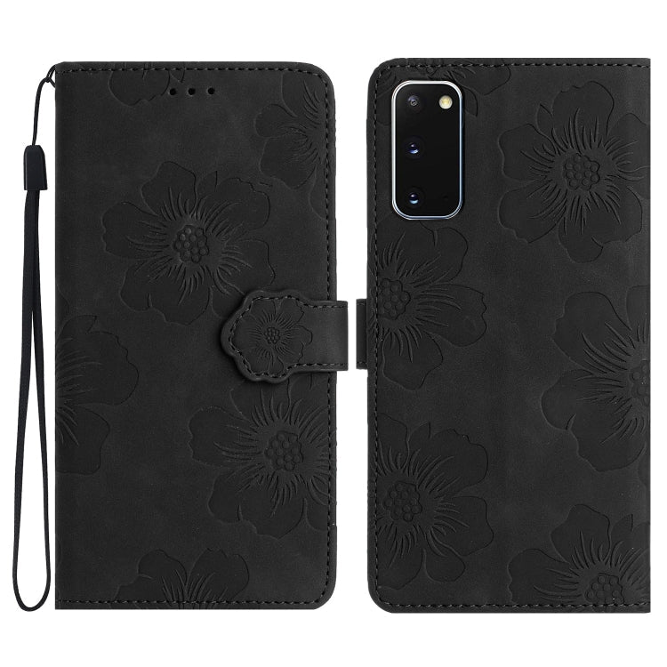 Flower Embossing Pattern Leather Phone Case, For Samsung Galaxy S21 FE 5G, For Samsung Galaxy S20, For Samsung Galaxy S20+, For Samsung Galaxy S20 Ultra