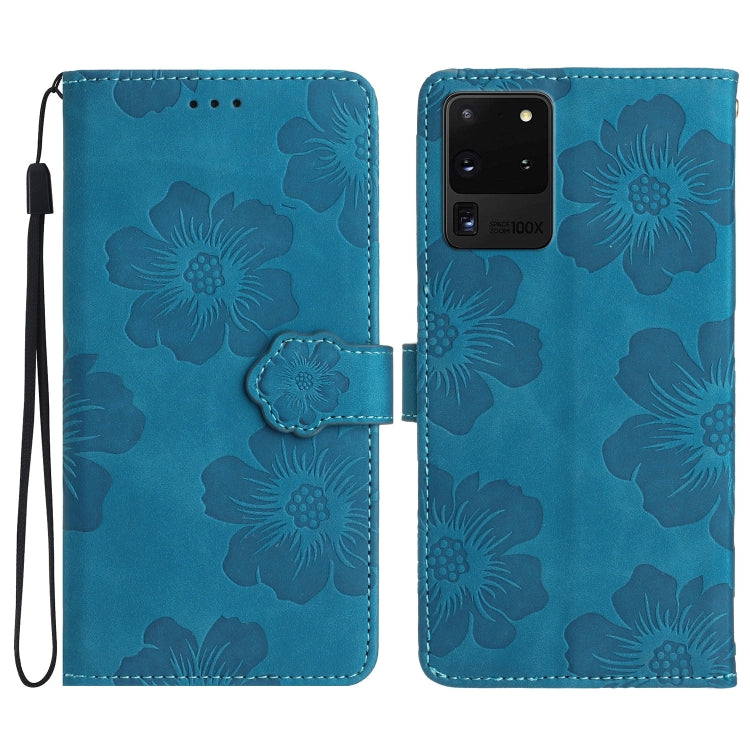 Flower Embossing Pattern Leather Phone Case, For Samsung Galaxy S21 FE 5G, For Samsung Galaxy S20, For Samsung Galaxy S20+, For Samsung Galaxy S20 Ultra
