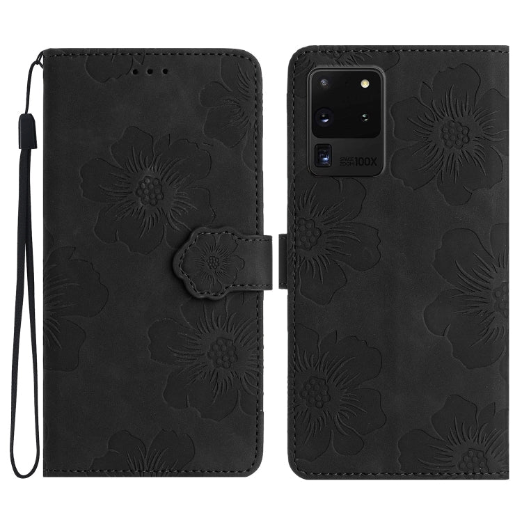 Flower Embossing Pattern Leather Phone Case, For Samsung Galaxy S21 FE 5G, For Samsung Galaxy S20, For Samsung Galaxy S20+, For Samsung Galaxy S20 Ultra