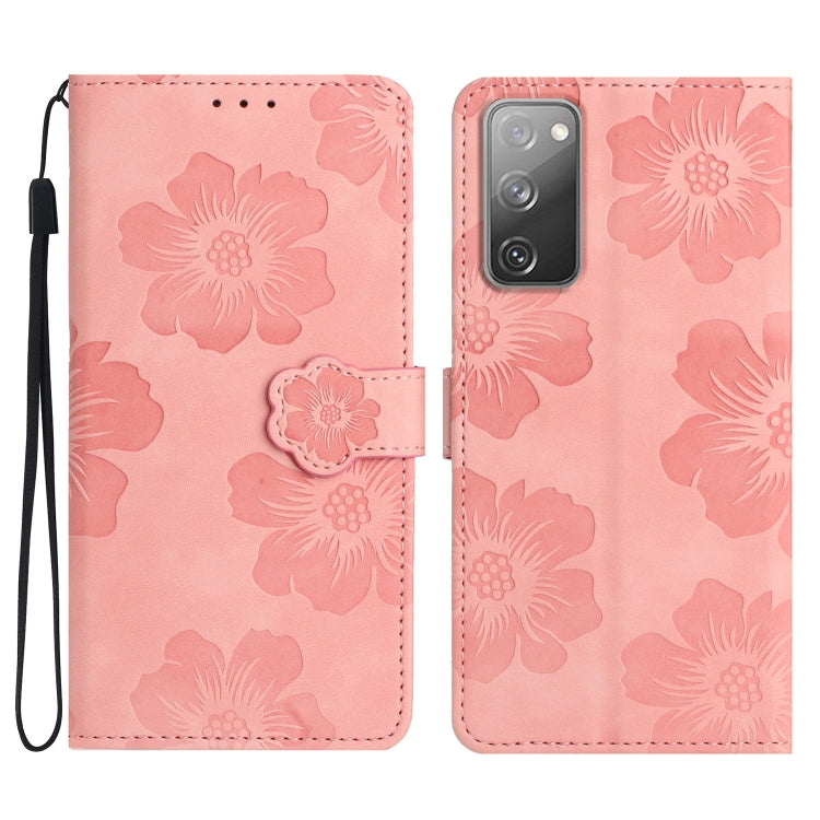 Flower Embossing Pattern Leather Phone Case, For Samsung Galaxy S20 FE, For Samsung Galaxy S10, For Samsung Galaxy S10+, For Samsung Galaxy S10e
