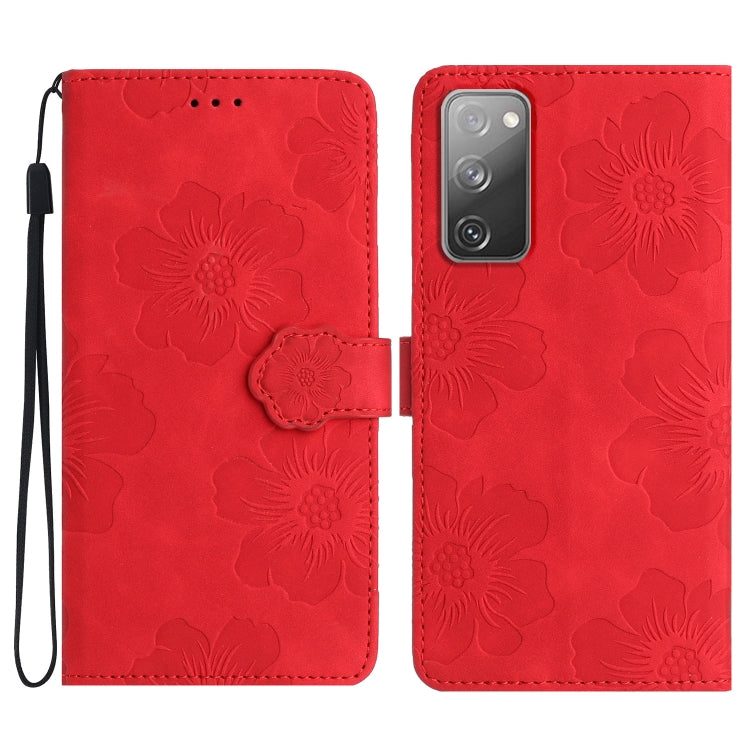 Flower Embossing Pattern Leather Phone Case, For Samsung Galaxy S20 FE, For Samsung Galaxy S10, For Samsung Galaxy S10+, For Samsung Galaxy S10e