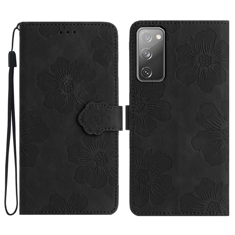 Flower Embossing Pattern Leather Phone Case, For Samsung Galaxy S20 FE, For Samsung Galaxy S10, For Samsung Galaxy S10+, For Samsung Galaxy S10e