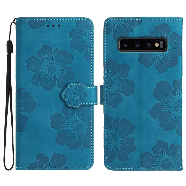Flower Embossing Pattern Leather Phone Case, For Samsung Galaxy S20 FE, For Samsung Galaxy S10, For Samsung Galaxy S10+, For Samsung Galaxy S10e