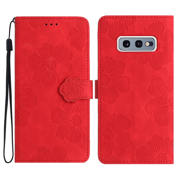 Flower Embossing Pattern Leather Phone Case, For Samsung Galaxy S20 FE, For Samsung Galaxy S10, For Samsung Galaxy S10+, For Samsung Galaxy S10e
