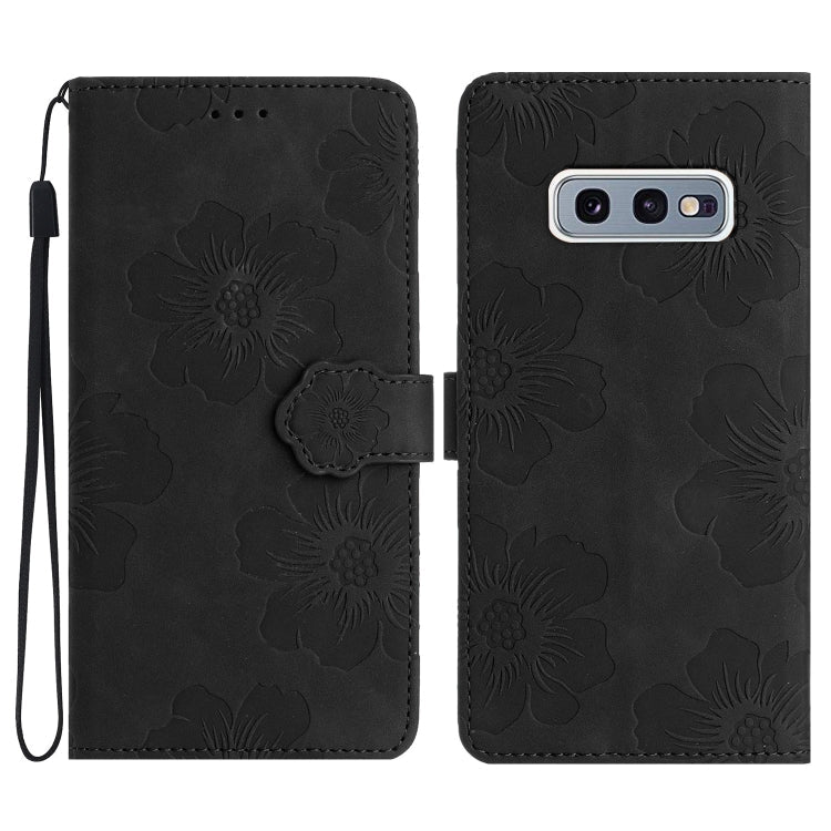 Flower Embossing Pattern Leather Phone Case, For Samsung Galaxy S20 FE, For Samsung Galaxy S10, For Samsung Galaxy S10+, For Samsung Galaxy S10e