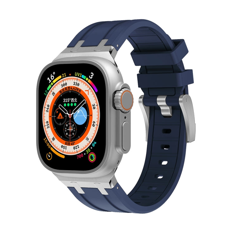 AP Silicone Watch Band, For Apple Watch 9 45mm