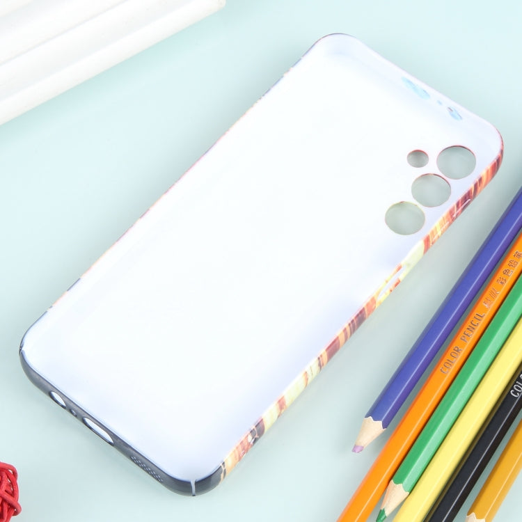 Precise Hole Oil Painting Pattern PC Phone Case, For Samsung Galaxy S23 5G, For Samsung Galaxy S23 Ultra 5G, For Samsung Galaxy S22 5G, For Samsung Galaxy S22+ 5G