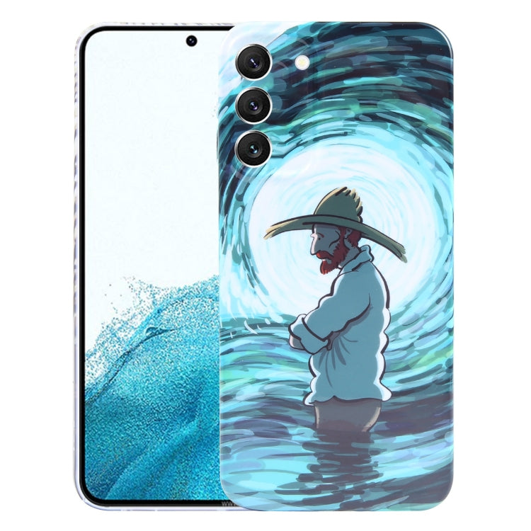 Precise Hole Oil Painting Pattern PC Phone Case, For Samsung Galaxy S23 5G, For Samsung Galaxy S23 Ultra 5G, For Samsung Galaxy S22 5G, For Samsung Galaxy S22+ 5G