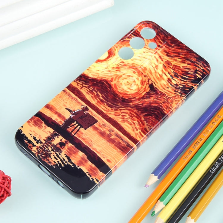 Precise Hole Oil Painting Pattern PC Phone Case, For Samsung Galaxy S22 Ultra 5G, For Samsung Galaxy A14 5G, For Samsung Galaxy A34 5G, For Samsung Galaxy A54 5G
